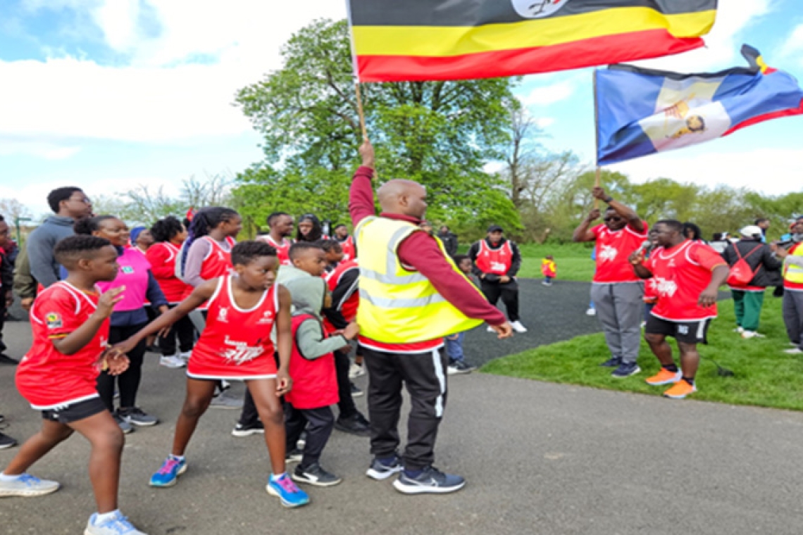 The Kabaka Birthday Run held in the Kabaka’s county of UK and Ireland